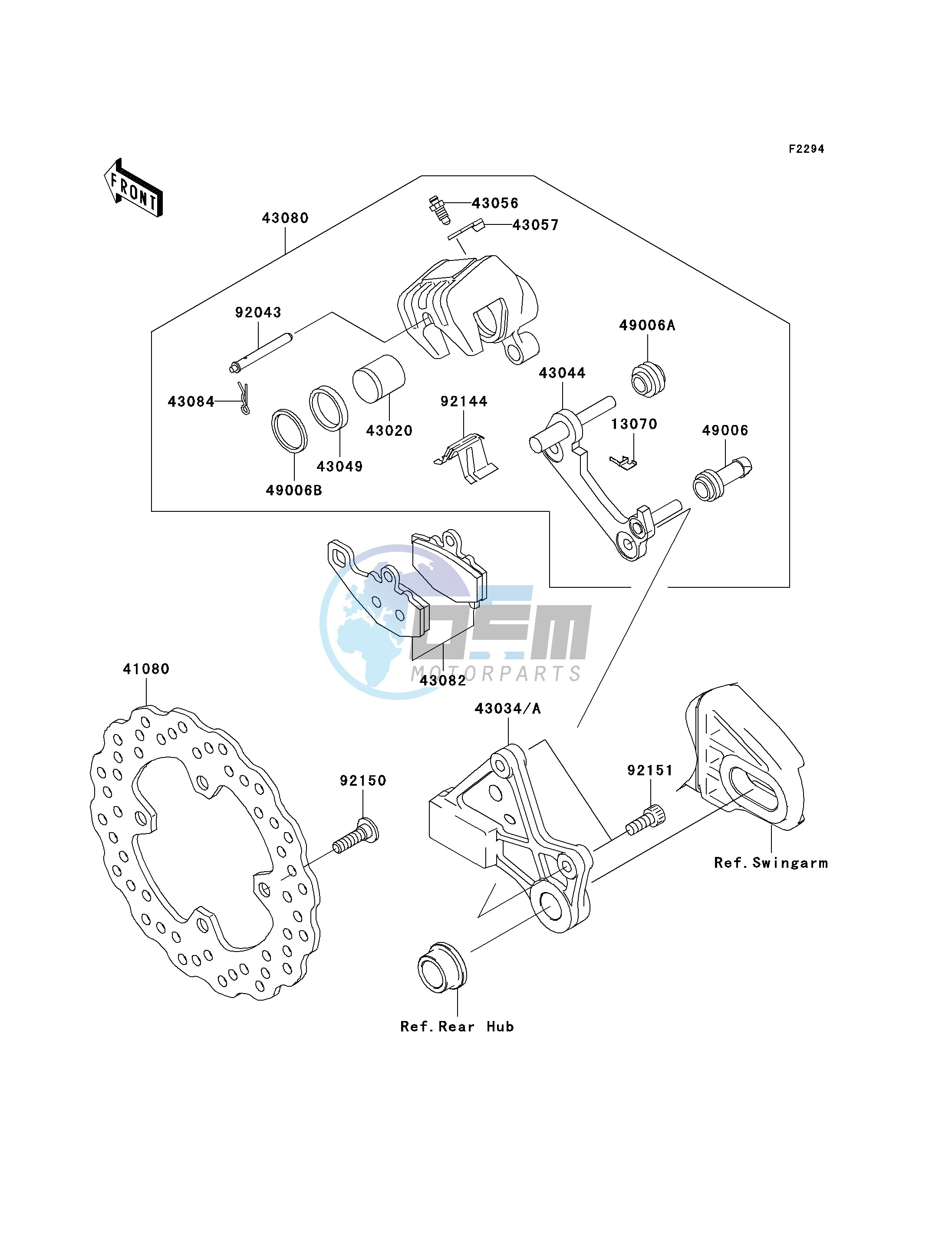 REAR BRAKE