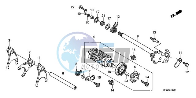 GEARSHIFT DRUM