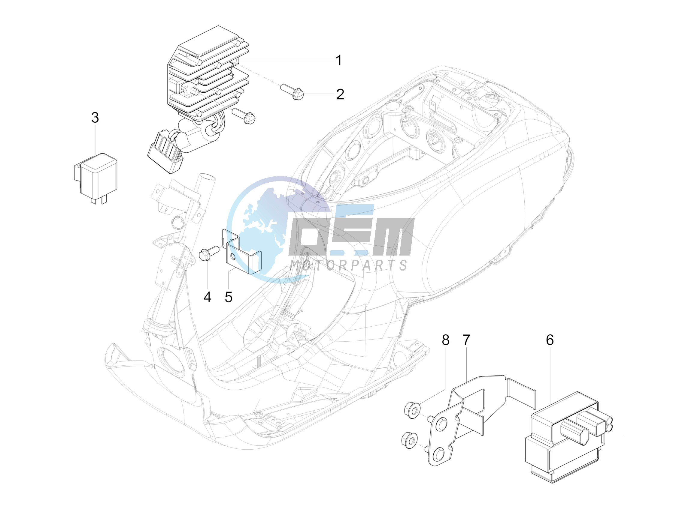 Voltage Regulators - Electronic Control Units (ecu) - H.T. Coil