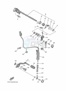 MT-09 MTN890 (B7N1) drawing SHIFT SHAFT