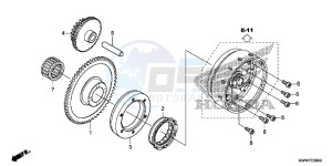 AFS1102SHC drawing STARTING CLUTCH