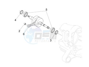 Runner 50 SP SC drawing Crankshaft