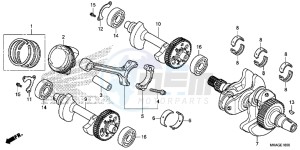 NC750SAG NC750S Europe Direct - (ED) drawing CRANKSHAFT/ PI STON