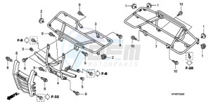 TRX420FMA Australia - (U / 4WD) drawing CARRIER