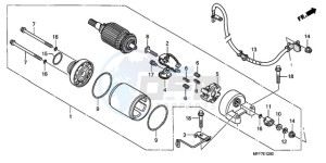 XL700V9 F / CMF drawing STARTING MOTOR