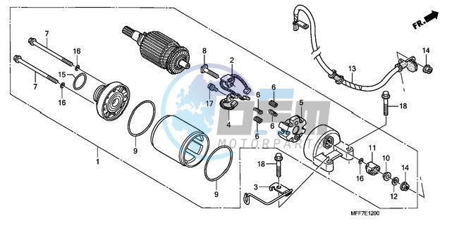 STARTING MOTOR