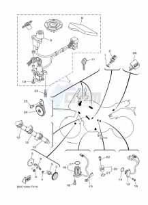 TRACER 900 MTT850 (B5CF) drawing ELECTRICAL 2