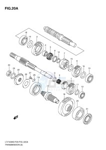 LT-F400 (P28-P33) drawing TRANSMISSION (2)(MODEL L0)