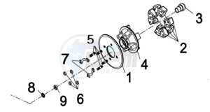 WOLF 300 (L8) EU EURO4 drawing FINAL DRIVEN ASSY