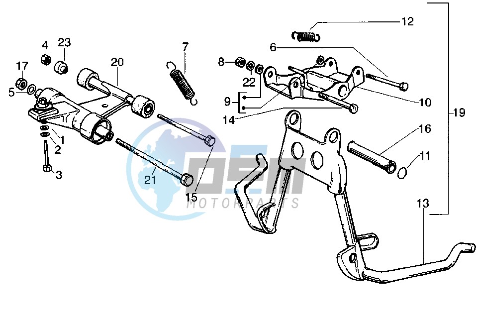 Stand - Swinging arm