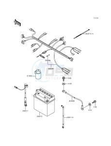 KAF 300 A [MULE 500] (A1) [MULE 500] drawing ELECTRICAL EQUIPMENT