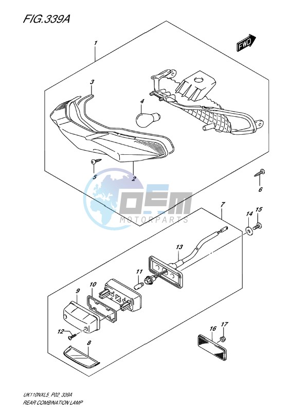 REAR COMBINATION LAMP