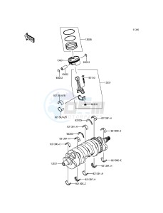 NINJA_ZX-6R ZX636EDF FR GB XX (EU ME A(FRICA) drawing Crankshaft/Piston(s)