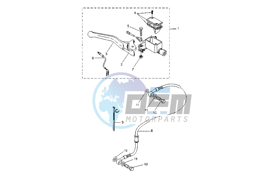 FRONT MASTER CYLINDER