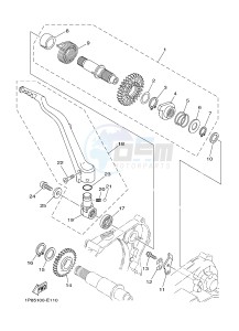 YZ250 (1SS9 1SSA 1SSB 1SSC 1SSC) drawing STARTER