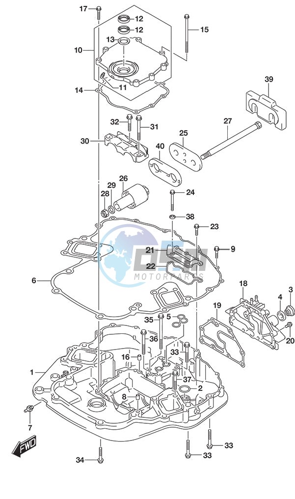 Engine Holder DF 250S