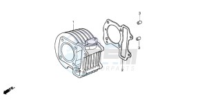 SCV100F LEAD drawing CYLINDER