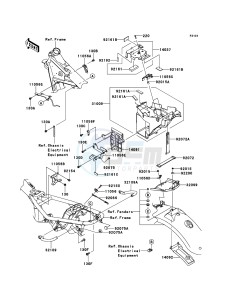 W800 EJ800AEFA GB XX (EU ME A(FRICA) drawing Frame Fittings