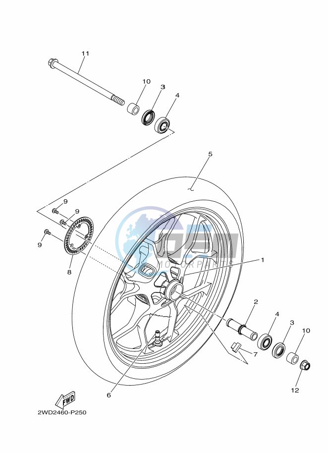 FRONT WHEEL