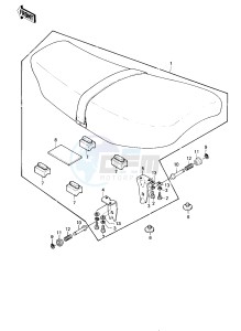 KE 175 D [KE175] (D2-D3) [KE175] drawing SEAT -- 80-81 KE175-D2_D3- -