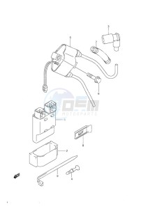 DF 9.9 drawing Ignition Coil