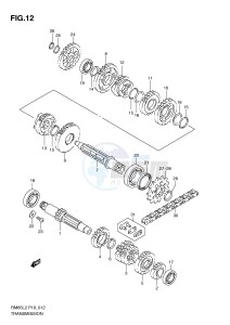 RM85 (P19) drawing TRANSMISSION (RM85L2 P19)