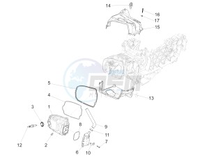 150 Sprint 4T 3V ie (EMEA) drawing Cylinder head cover