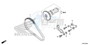 TRX420TM1F TRX420 Europe Direct - (ED) drawing CAM CHAIN/TENSIONER