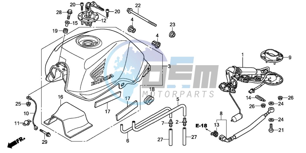 FUEL TANK/FUEL PUMP