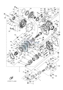 YFM450FWAD GRIZZLY 450 EPS (BM71) drawing DRIVE SHAFT