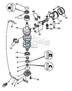 90A drawing CRANKSHAFT--PISTON