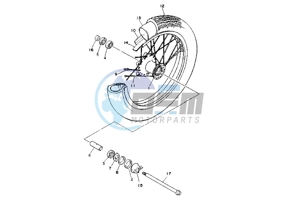 FRONT WHEEL