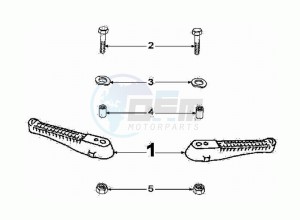 FIGHT ZWRC2A (DK) drawing FOOT SUPPORT