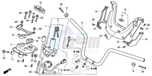 NSS250 JAZZ drawing HANDLE PIPE/HANDLE COVER (NSS2501/NSS250A)