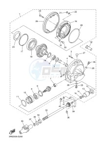 FJR1300A FJR1300A ABS (1MCN) drawing DRIVE SHAFT