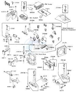 ZN 1300 A [VOYAGER] (A1-A4) [VOYAGER] drawing IGNITION SWITCH_LOCKS_REFLECTORS