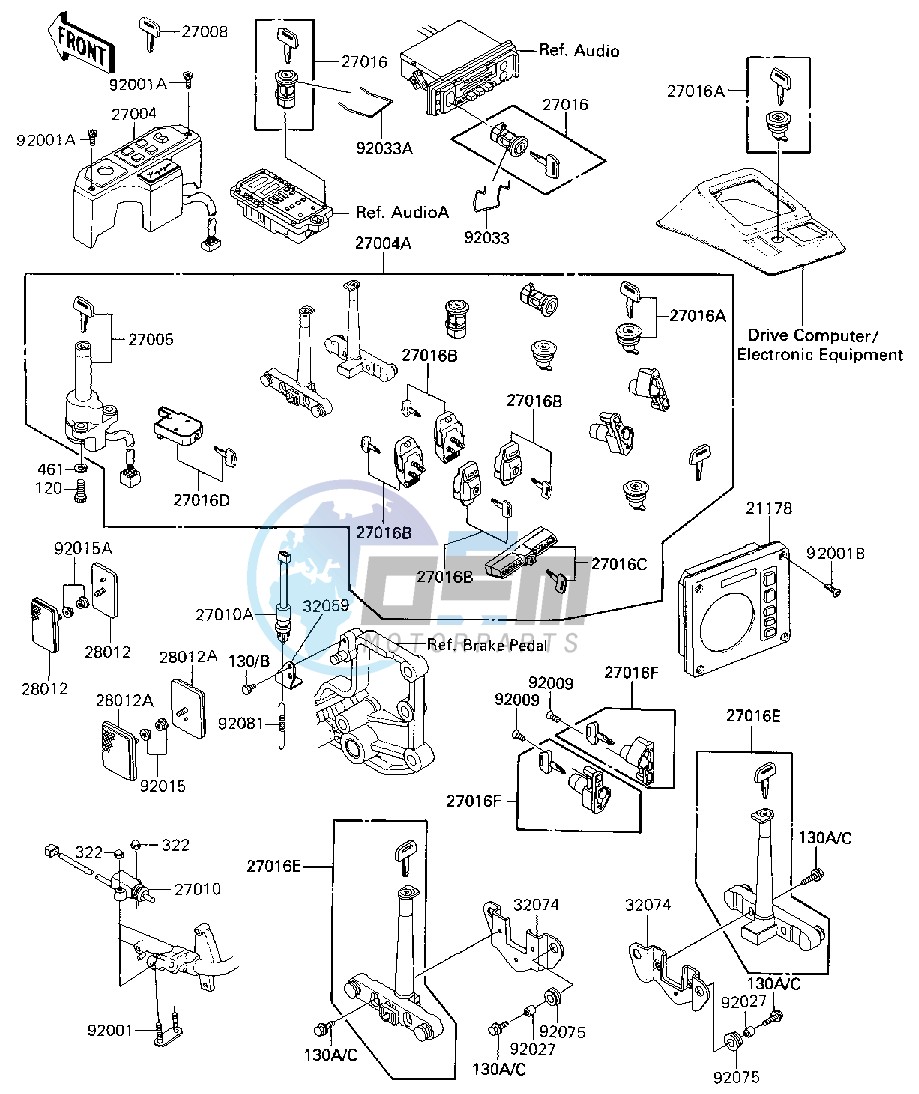 IGNITION SWITCH_LOCKS_REFLECTORS