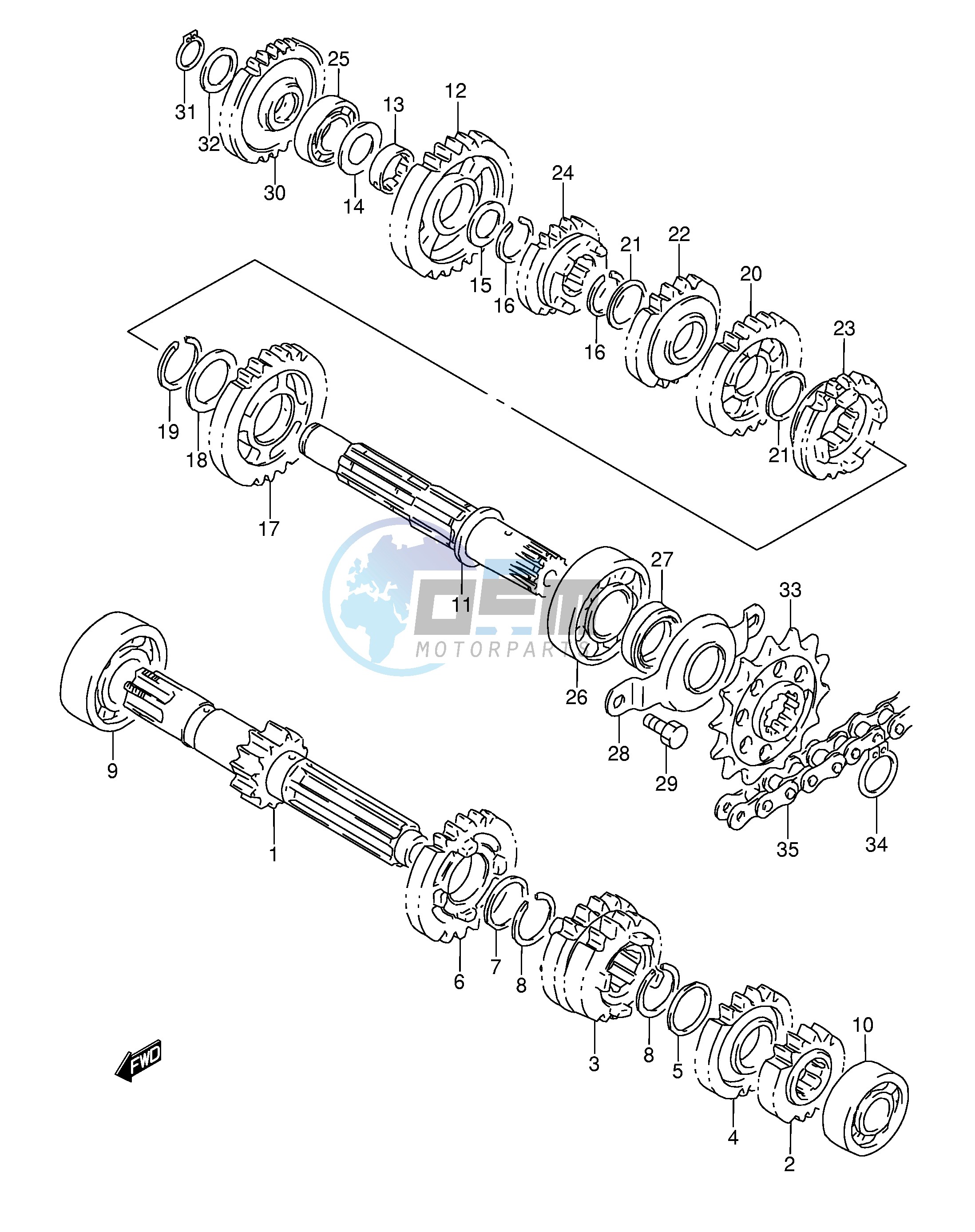 TRANSMISSION (~E.NO.106032)