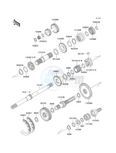 KAF 620 A [MULE 2510 4X4] (A1-A5) [MULE 2510 4X4] drawing TRANSMISSION