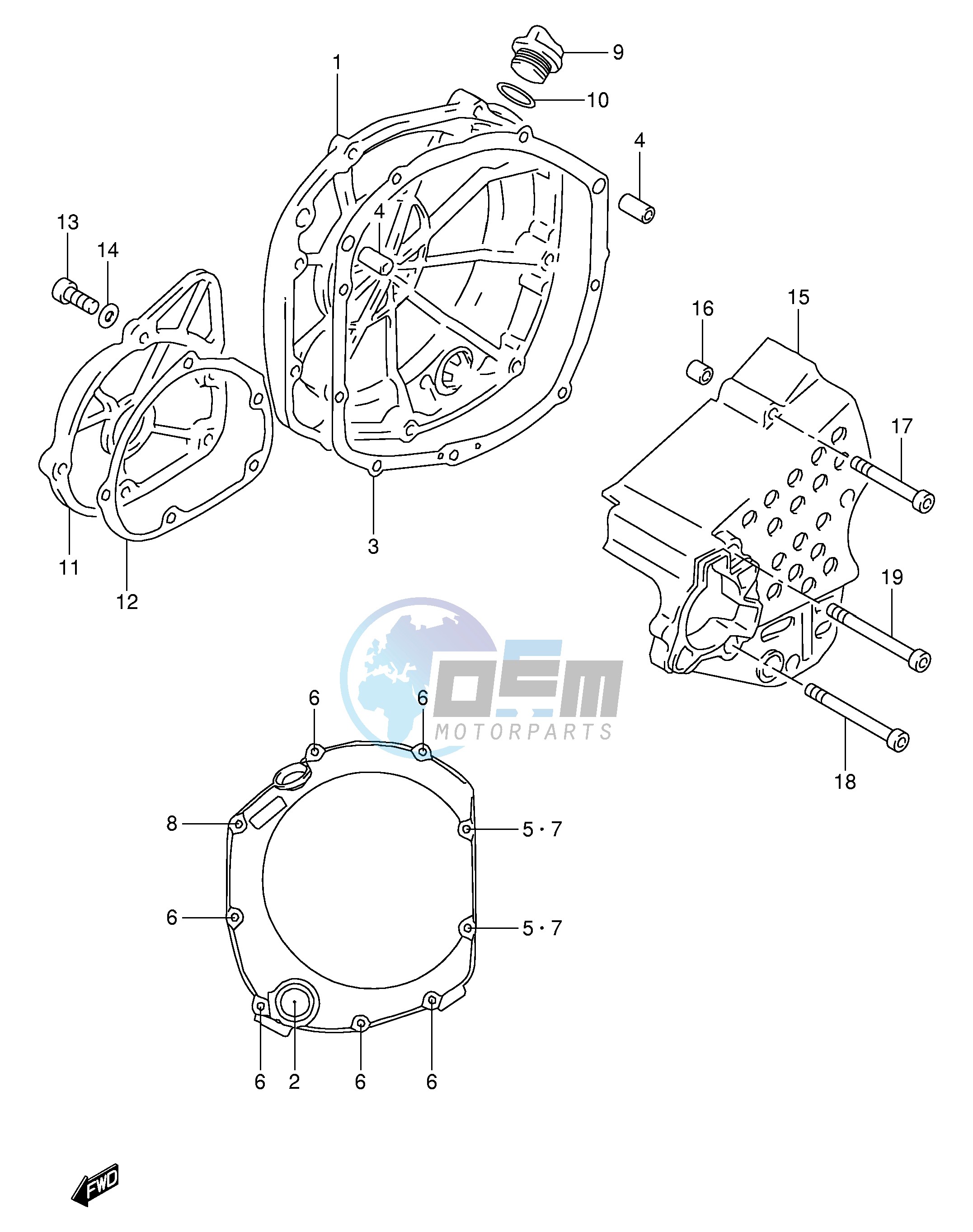 CRANKCASE COVER