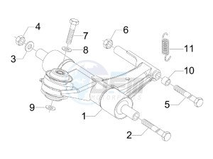 PRIMAVERA 50 4T-3V NOABS E4 (EMEA) drawing Swinging arm