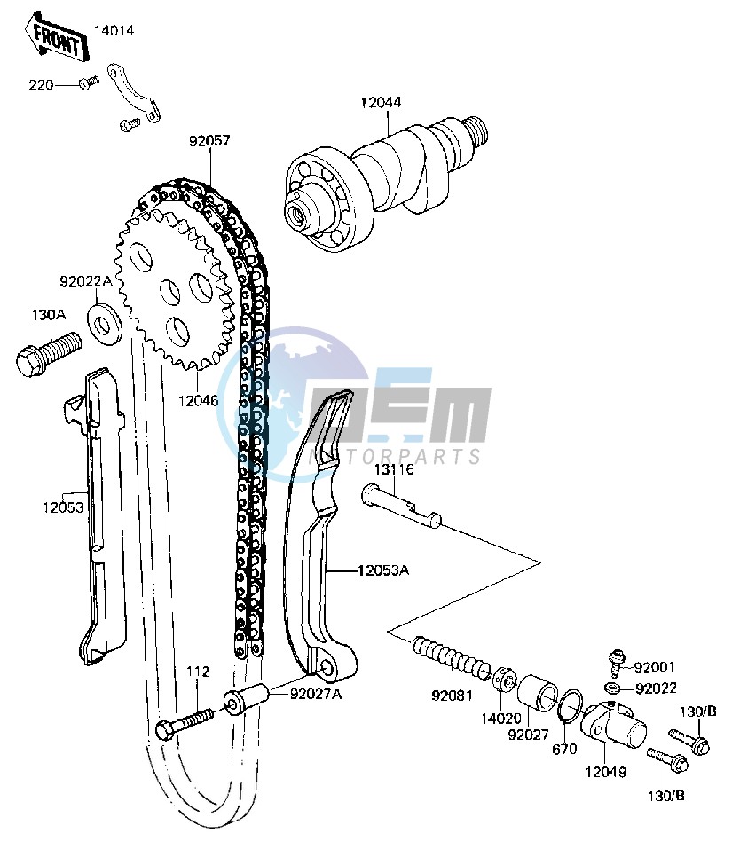 CAMSHAFT_CHAIN_TENSIONER -- 84-85 C2_C3- -