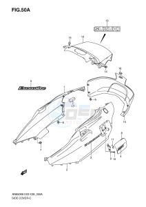 AN650 (E3-E28) Burgman drawing SIDE COVER (AN650AK8)