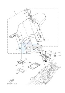 MTN1000 MTN-1000 MT-10 (B67G) drawing SEAT