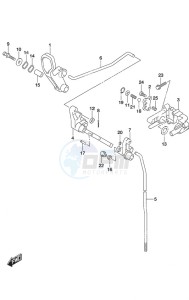 DF 25A drawing Clutch Rod