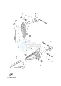 YFM700R YFM7RSED RAPTOR 700 SPECIAL EDITION (1VS2 1VS3 1VS4) drawing HEADLIGHT