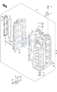 DF 140A drawing Cylinder Block