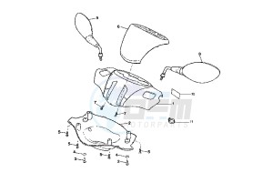 XQ MAXSTER 150 drawing COWLING