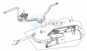 FIDDLE II 50 NEW ENGINE drawing EXHAUST