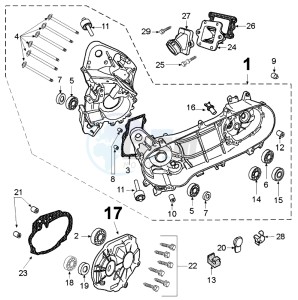 FIGHT 3 A drawing CRANKCASE